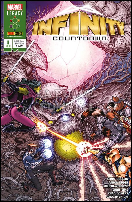 MARVEL MINISERIE # 206 - INFINITY COUNTDOWN 3 - MARVEL LEGACY
